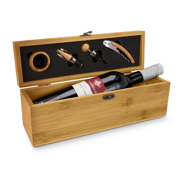 Weinaccessoirekiste // Vino Bamboo
