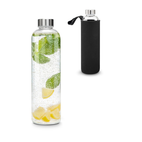 Glaskaraffe // Pura 1.000 ml, auch für Kohlensäure geeignet